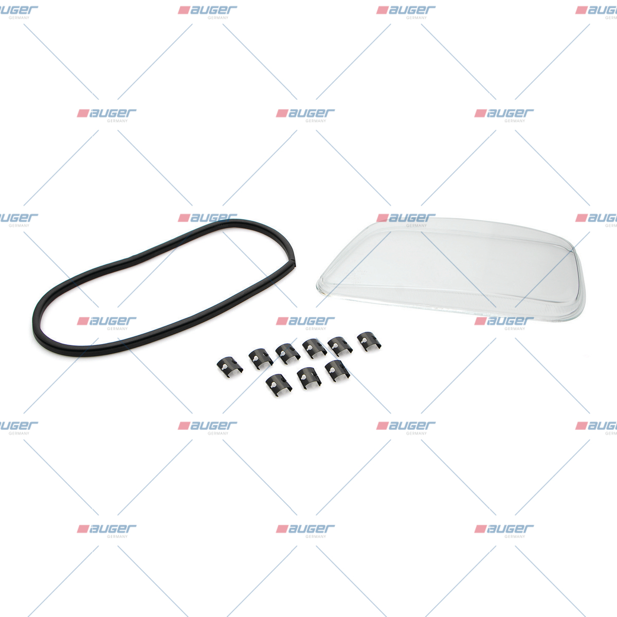 Sklo svetlometu Mercedes Actros MP2 AUGER ľavé 