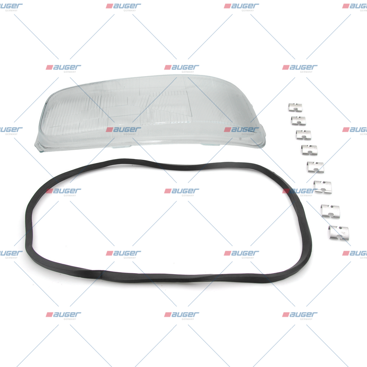 Sklo svetlometu Mercedes Atego AUGER ľavé 