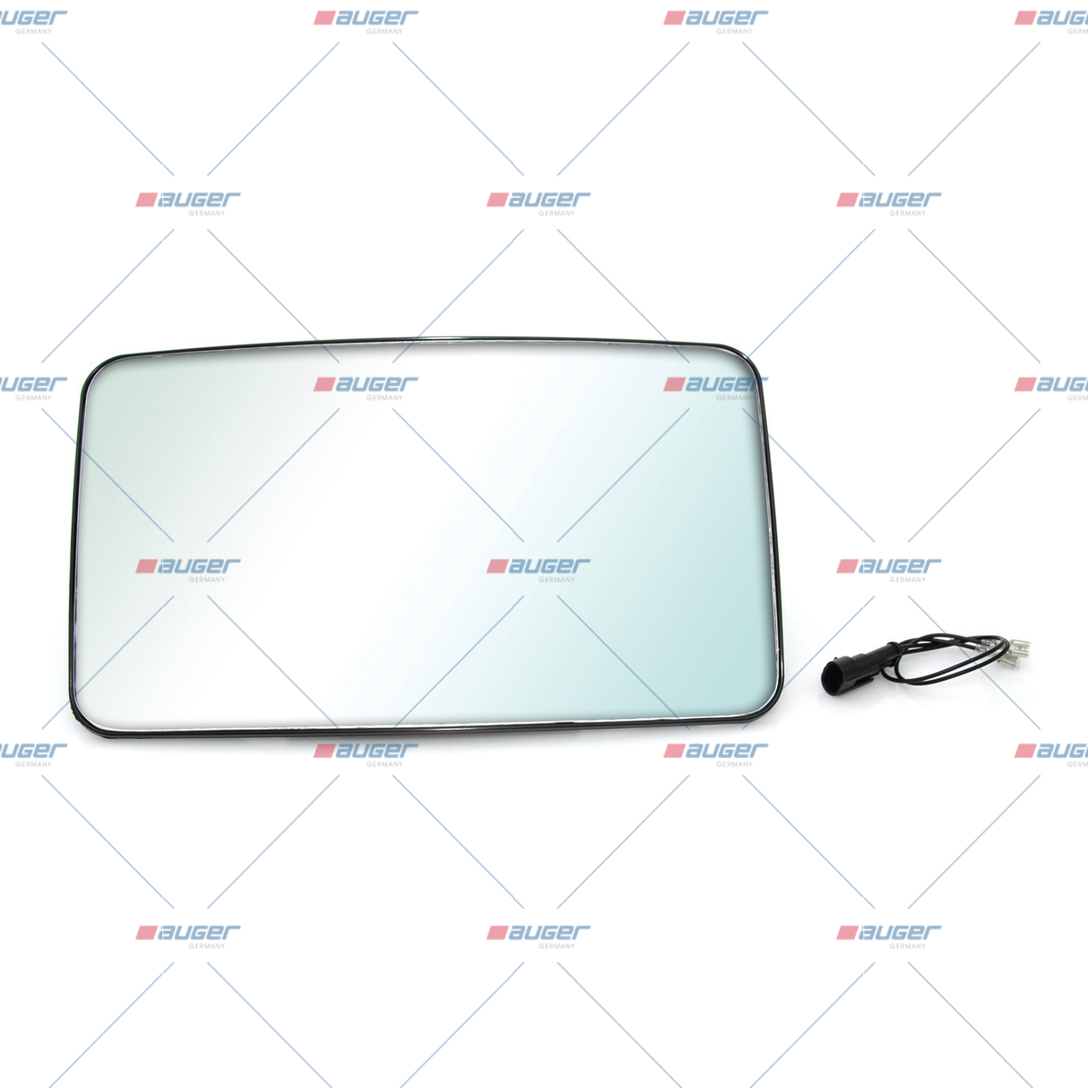 Sklo zrkadla Iveco Eurostar/Donnely 24V AUGER ľavý 