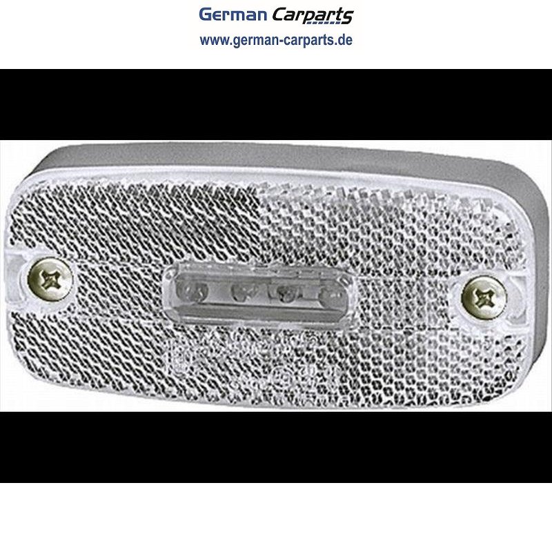 Svetlo obrysové obdĺžnikové LED oranžové