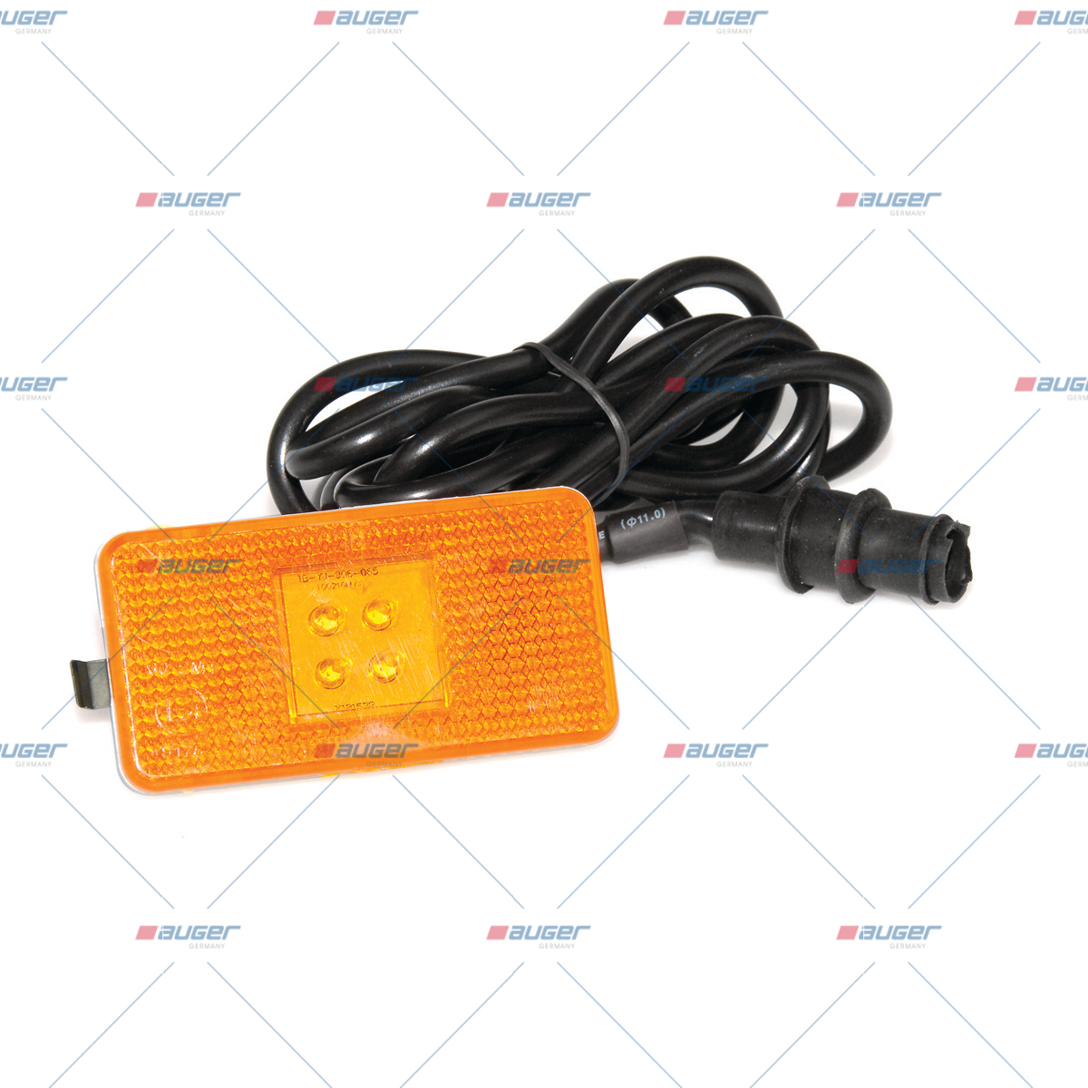 Svetlo obrysové obdĺžníkové oranžové Scania/Volvo AUGER 