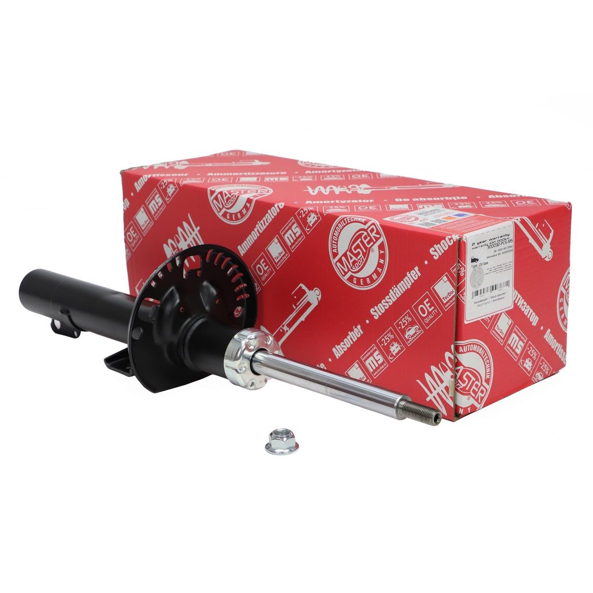 Tlmič predný  Fabia 1.0-2.0 +Combi olejový MASTER